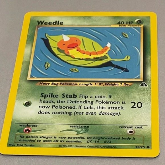 Pokémon Neo Discovery cards set of 8 with Uncommon Unown (48/75) card - Picture 11 of 16